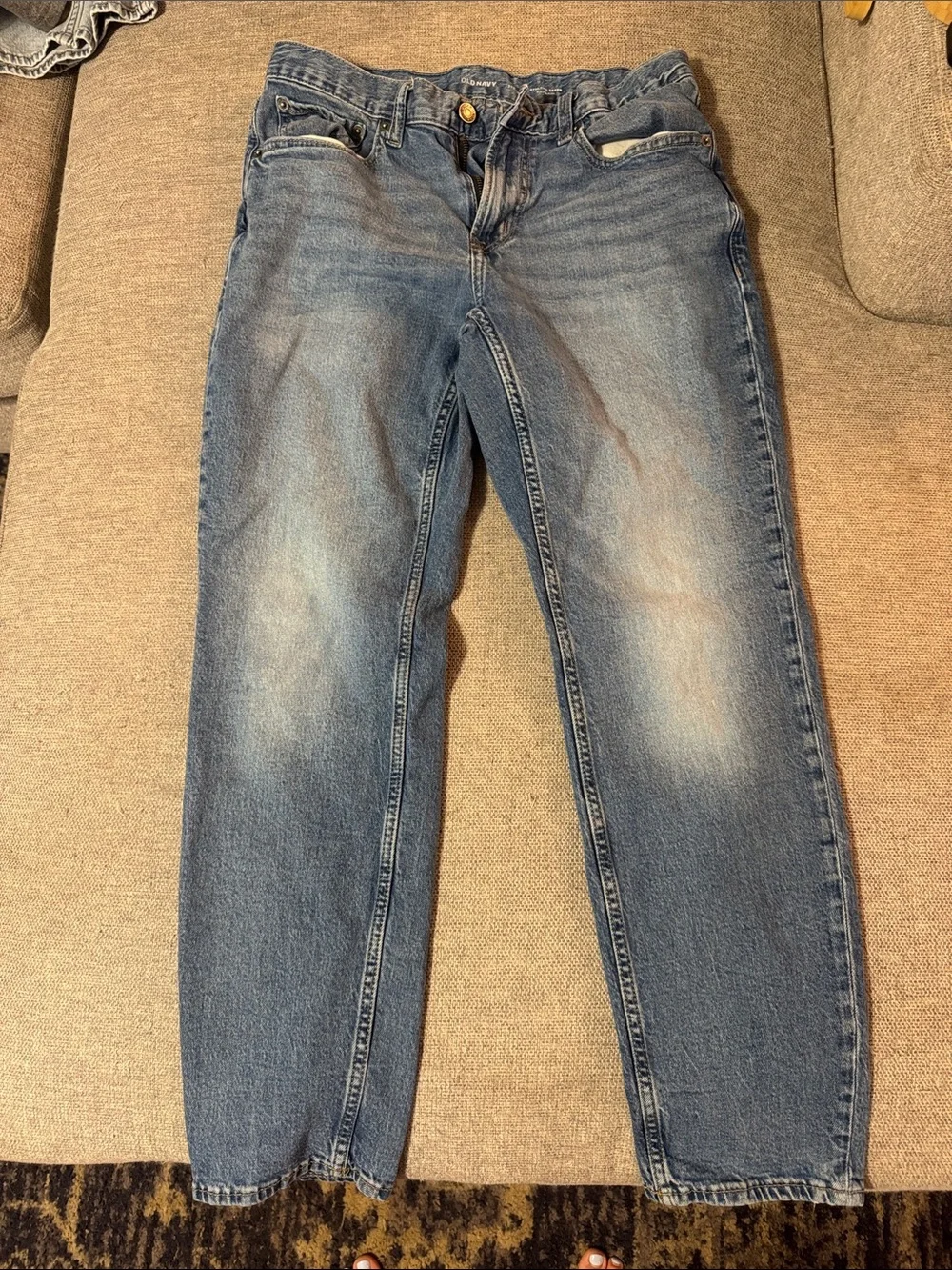 Old Navy Light Blue Straight Leg Jeans
